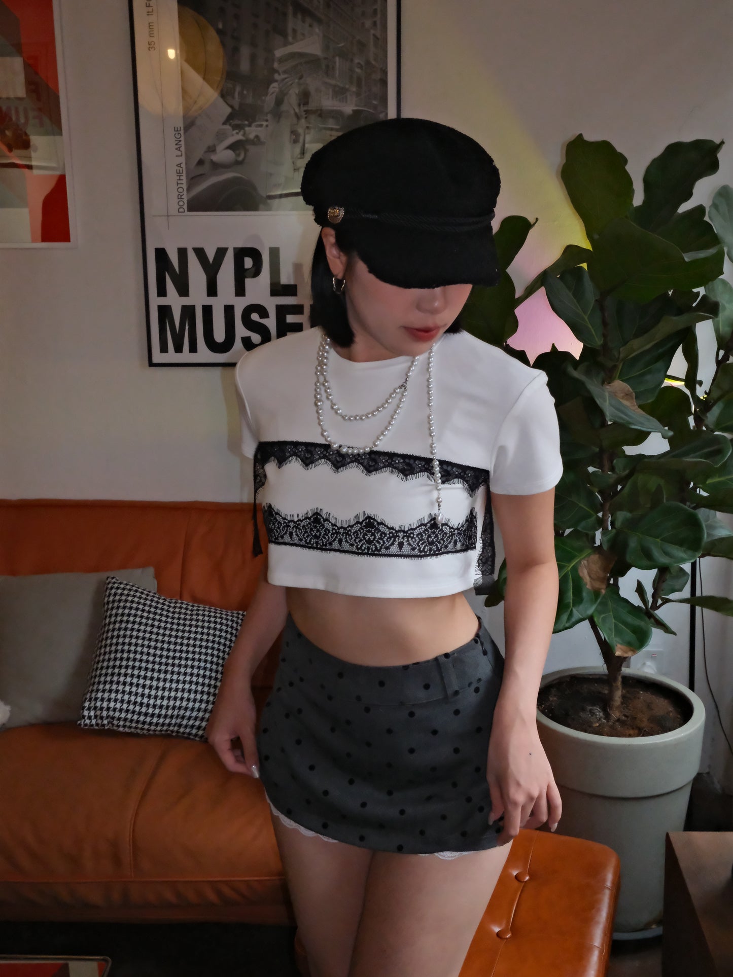 Polka Skort